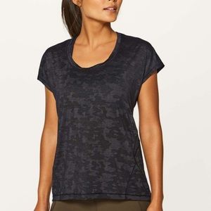 Lululemon Miles Ahead Short Sleeve (Camo)